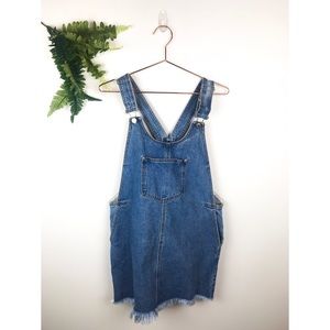 Forever 21 Denim Overall Dress